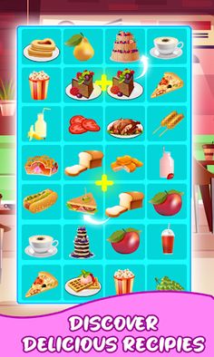 Delicious Merge Food Delight - Screenshot 1