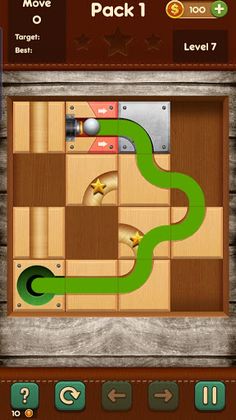 Slide the Ball - Puzzle Game - Screenshot 1