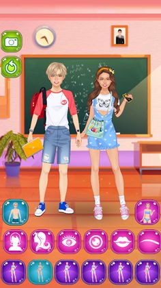 Couple dress up - School - Screenshot 1
