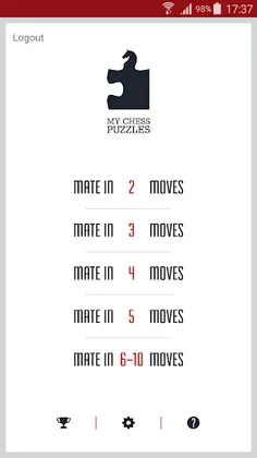 My Chess Puzzles - Screenshot 1