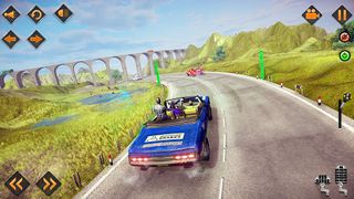 Muscle Car Drive 3D Sim: Frien - Screenshot 3