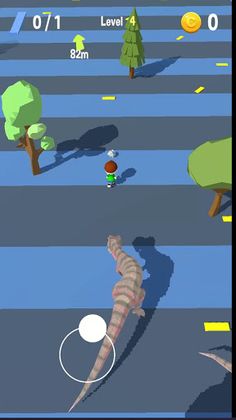 Jurassic Runaway - Screenshot 1