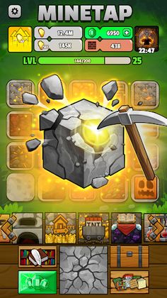 Minetap – Merge rpg clicker - Screenshot 2