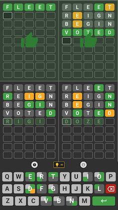 4 Wordles - Screenshot 3