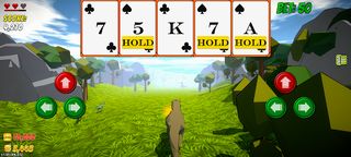 T-Rex Skill Poker - Screenshot 1