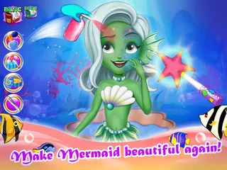 Mermaid Princess Waxing, Hair - Screenshot 1