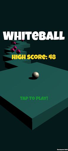 BallWhite Game 3D - Screenshot 1