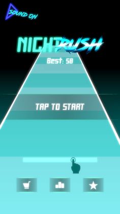 Night Rush - Retro Endless Das - Screenshot 1