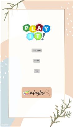 PlayIt! : Feel the Fun! - Screenshot 1