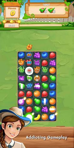 Juice Pop Match 3 - Screenshot 1