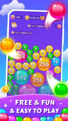 Lucky Bubble - 2048 Game - Screenshot 4
