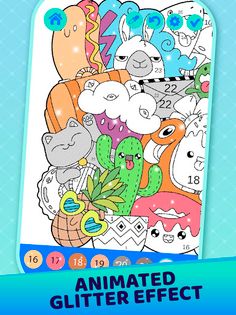 Funny Doodle Coloring Book - Screenshot 2