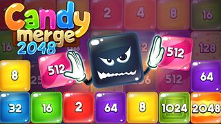 Candy merge 2048 - Screenshot 1