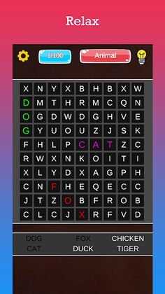 Word Search Game - Crossword - Screenshot 4