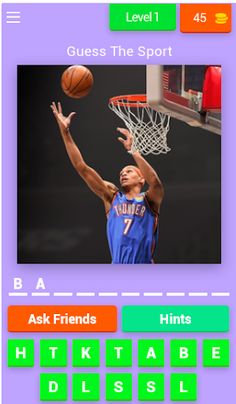 Games Quiz: Guess The Sports - Screenshot 3