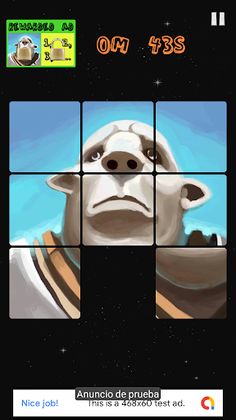 Monster Sliding Puzzle - Screenshot 1