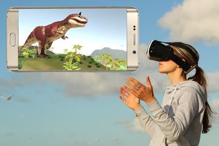 VR Time Machine Dinosaur Park  - Screenshot 1