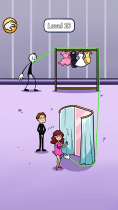 Stickman Thief: Brain Puzzle - Screenshot 1