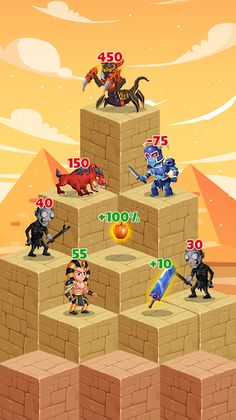 Hero Stack Tower Wars - Screenshot 3