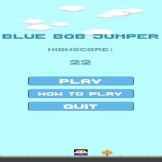 Blue Bob Jumper - Screenshot 1