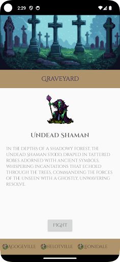 Mystic Text RPG - Screenshot 2