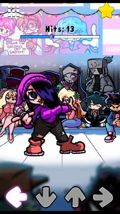 Stalker Girl Baddies FNF Mod - Screenshot 4