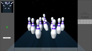 Simple Bowling Game - Screenshot 2