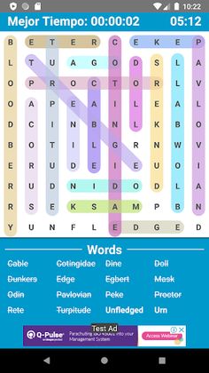 Sopa de Letras sin internet - Screenshot 3