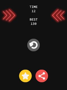 Fidget Spinner Glow Swipe Avoi - Screenshot 4