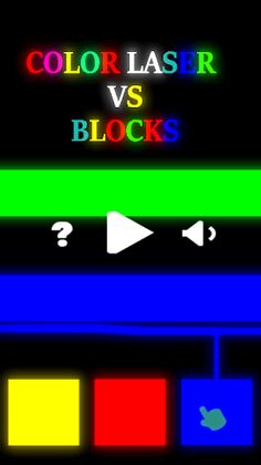 Color Laser vs Blocks - Screenshot 1