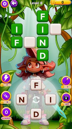 Word Puzzle: Jungle Cross Word - Screenshot 3