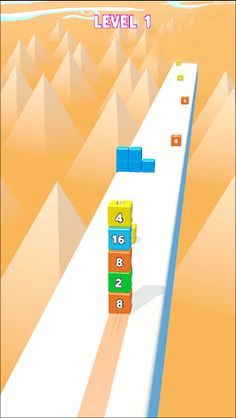 Cube Game 3d - Merge Puzzle - Screenshot 1