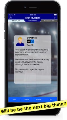 Hockey Agent: Team Manager sim - Screenshot 4