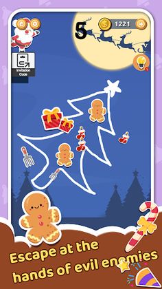 Draw & Save Gingerbread Man - Screenshot 4