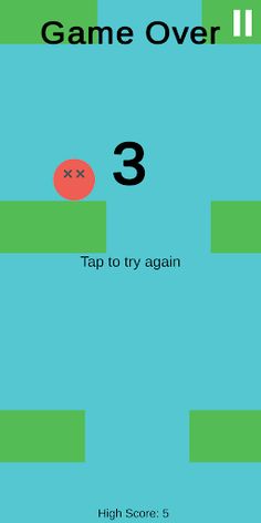 JUMPY BALL—Vertical Flappy Gam - Screenshot 4
