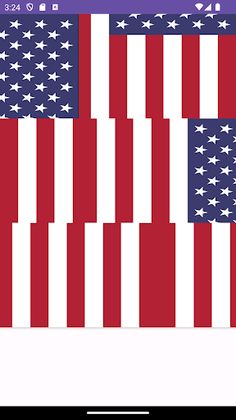 US Flag Puzzle - Screenshot 2