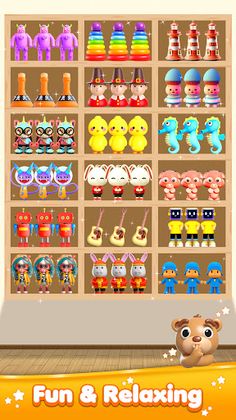 Toys Sort :Goods Triple Master - Screenshot 1