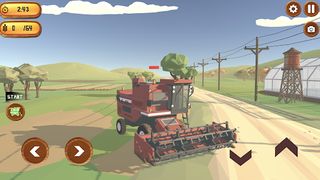 Realistic Harvester Simulator - Screenshot 1