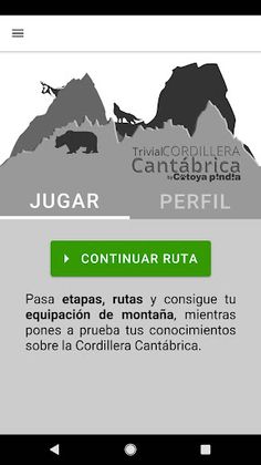 Trivial Cordillera Cantábrica - Screenshot 1
