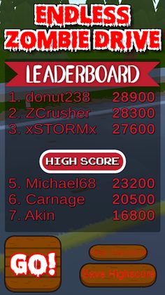 Endless Zombie Drive - Screenshot 1