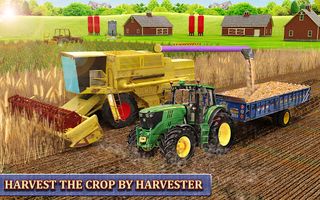 Harvester Tractor Farming Simulator Game - Screenshot 1