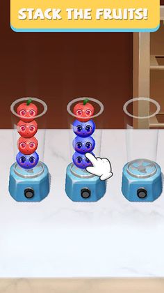 Fruit Sort 3D - Screenshot 1
