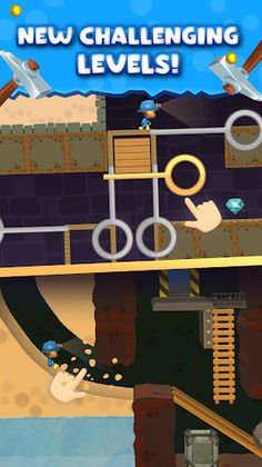 Mine Rescue: Gold Mining Games - Screenshot 1