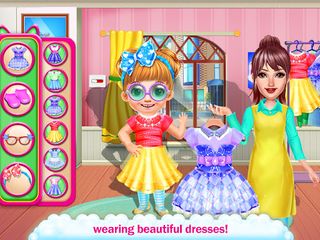 Mommy & baby washing clothes - Screenshot 2