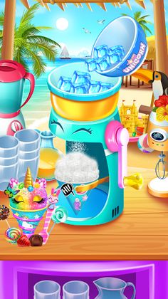 Rainbow Frozen Snowcone Maker - Screenshot 3