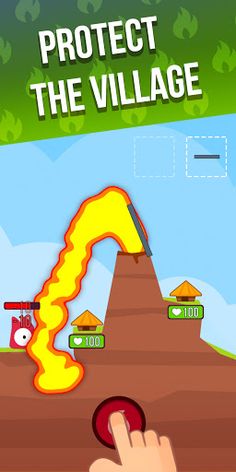 Volcano Attack! - Screenshot 1