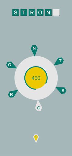 WogooBrain: Word Game - Screenshot 1