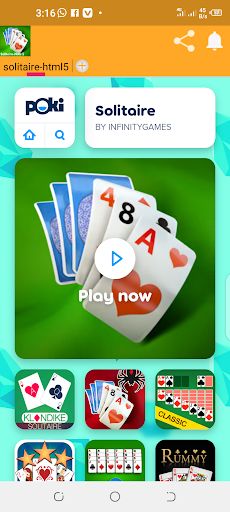 Solitaire Html5 - Screenshot 3