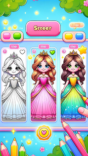 Learn to Draw Games for Girls - Screenshot 4