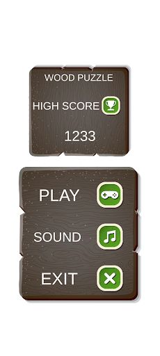 WOOD PUZZLE - Screenshot 1